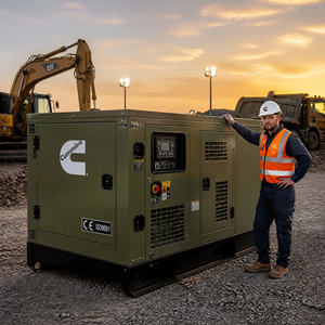 Groupe électrogène diesel super silencieux Cummins Wechai Yuchai Deutz Sdec Isuzu Perkins Aoling Kofo 40/50/80/100 KVA KW - Prix - Product Image 2