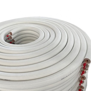 Climatiseurs 1/4 <span class=keywords><strong>3</strong></span>/<span class=keywords><strong>8</strong></span> 15m <span class=keywords><strong>10m</strong></span> 20m blanc PE isolation tuyau en cuivre - Product Image 3