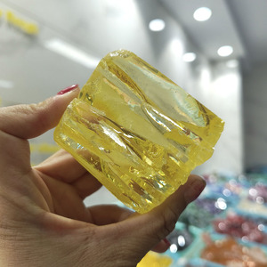 พลอยซีกอนเซียร์สังเคราะห์สีเหลืองมะนาวแบบหยาบ ไม่เจียระไน สำหรับทำอัญมณีแบบเม็ดเดี่ยว - Product Image 1