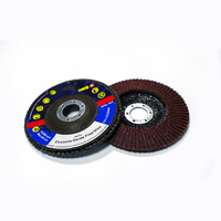Disque à lamelles en oxyde de zirconium de 4 pouces (100 mm), disque abrasif pour le meulage et la finition des métaux
