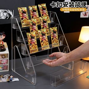 Transparent Acrylic Storage Rack Tiered Display Shelf With Drawers For Desk Organizing Toys And Personal Care Products - Product Image 5