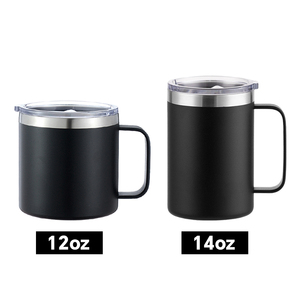Customized Logo Stainless Steel Thermal Cup Eco-friendly 12oz 14oz 16oz <b>Double</b> <b>Wall</b> Insulated Vacuum Travel Coffee <b>Mugs</b> - Product Image 3