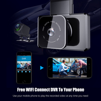 4g voiture boîte noire 3 pouces dash cam WIFI GPS HD1080P mini dvr conduite enregistreur avec enregistrement en boucle