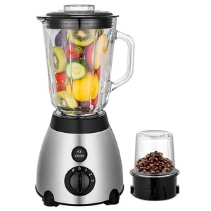 KSC-1707 800W เครื่องปั่นไฟฟ้าอเนกประสงค์ 2-in-1 พร้อมฟังก์ชั่นบดน้ำแข็งสำหรับสมูทตี้และการบดกาแฟ - Product Image 1