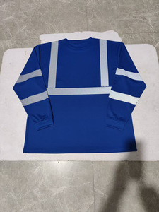 Heren Hi <span class=keywords><strong>Vis</strong></span> veiligheids-T-shirt met lange mouwen Fluorescerend reflecterend Ademend Zweetabsorberend Sneldrogend Werkuniform voor - Product Image 3
