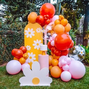 Kit d'arche de ballons en latex rouge, jaune et orange pour décorations de fête d'<span class=keywords><strong>anniversaire</strong></span> ou de Saint-Valentin sur le <span class=keywords><strong>thème</strong></span> des pompiers pour garçons - Product Image 6