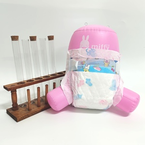 Pañales Amy Mon Ami para Bebés, Pañales Desechables Little <span class=keywords><strong>Master</strong></span> Smiley Joya para el Mercado de África Occidental - Product Image 2