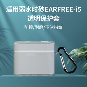 Étui transparent fin en TPU pour écouteurs Bluetooth, résistant à l'eau, à la poussière et aux chocs, modèle I5 - Product Image 4