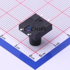 UK-B0262-G12-160 Tactile Switch SMD-4P,12x12mm Switch Single Pole Single Throw Round Button 1.6N Vertical Mount - Product Image 2