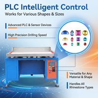 Machine de pose de strass automatique à grande vitesse avec PLC pour vêtements et chaussures – Foreuse rotative multifonctionnelle
