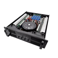 Amplificador de Potencia Rayco PW4X1100 de 4 Canales y 1100W, Clase H, 3U, Lineal, Digital, Estéreo, Metálico, Ecológico, Chino, 8 Ohmios, Sonido Envolvente