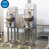 Mesin Pengolah Makanan Otomatis SK Baru, Bahan Stainless Steel, Efisiensi Tinggi, Kapasitas 300KG, 220V/380V, untuk Sayuran, Daging Babi, Sapi, Kambing, Bakso