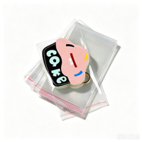 Sachets en plastique transparent OPP autocollants en gros, haute transparence, pour l'emballage de petits objets artisanaux, bijoux et accessoires cadeaux