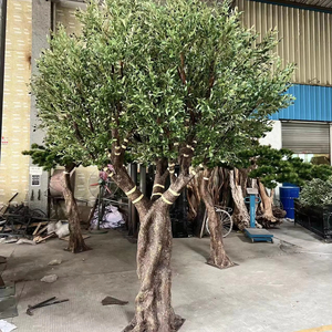 Arbre de simulation Grand <span class=keywords><strong>olivier</strong></span> artificiel pour la décoration Ombre Plastique Arbre <span class=keywords><strong>Olivier</strong></span> Artificiel Olive Tree - Product Image 2