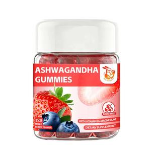 Gomitas de Ashwagandha de Marca Privada OEM con Extracto de Raíz de Ashwagandha que Favorecen la Recuperación Deportiva y Mejoran la Calidad del Sueño - Product Image 1
