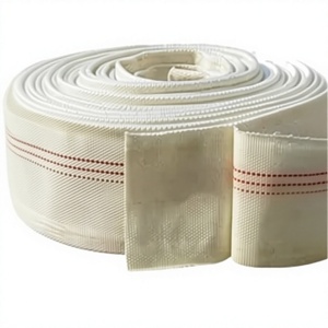 Manguera contra incendios de fibra de vidrio de 25 mm de diámetro con borde cosido y sellado, duradera para incendios de clase A y B - Product Image 6