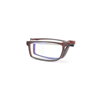 Lunettes de lecture pliables en tube avec étui, monture en plastique, nouveauté tendance, 1,75 2,25