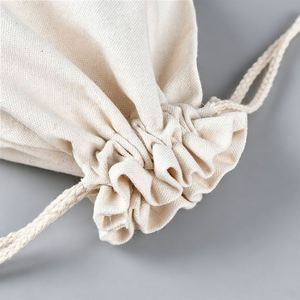 Housse de protection en toile de lin écologique avec poche à rabat, logo personnalisé, réutilisable, petite taille, pour bagages et vêtements - Product Image 4