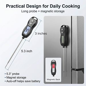 High Quality Milk Food <b>Thermometer</b> Household Kitchen Cooking Bbq Meat Digital Baking <b>Thermometer</b> - Product Image 2