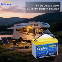 Batterie LiFePO4 12V 120AH Grade A Vente en Gros 6000 Cycles Profonds Batterie Lithium RV RS485 Prise Anderson CE RoHS IP67 Service OEM ODM