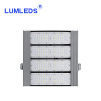Reflector LED de Acero Galvanizado de 400W, 140lm/W, IP66, Impermeable, Bajo Deslumbramiento, para Estadios de Fútbol y Canchas Deportivas, OEM de Fábrica
