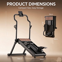 Appareil de cardio-training commercial pour la remise en forme, simulateur d'escalade d'intérieur, Stepmill, Stairmaster