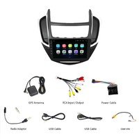 Radio con Navegación GPS para Auto, Android 10, 9 Pulgadas, para Chevrolet Trax 2015-2016, Reproductor Multimedia, Pantalla Táctil, Sistema Estéreo, 1 Año de Garantía