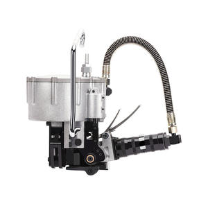 เครื่องรัดเหล็กแบบลม KZ32B พร้อมสายรัดเหล็กอัตโนมัติ ล็อคและรัดสายได้เอง - Product Image 1