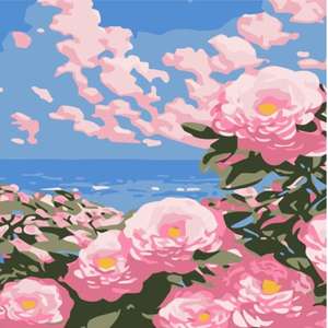 Pittura a olio digitale fatta da te rose <span class=keywords><strong>tulipani</strong></span> - Product Image 6