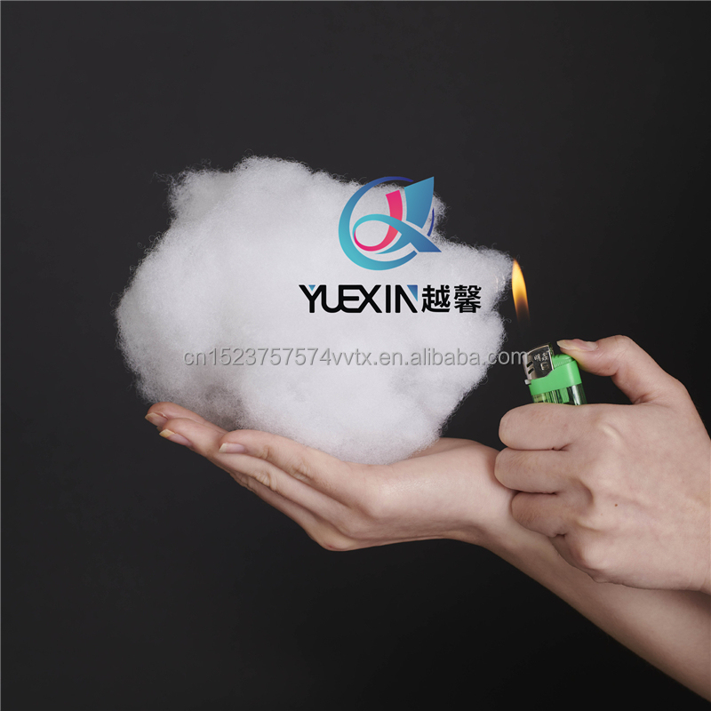 White Polyester Fiber polyfill, Fluff Stuffing High Resilience Fill Fiber