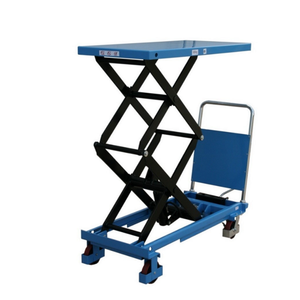 Nueva mesa elevadora de tijera hidráulica eléctrica Premium de 1 tonelada con nuevos componentes de bomba de núcleo - Product Image 3