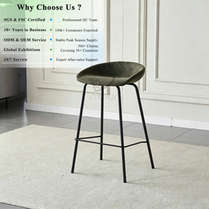 <span class=keywords><strong>Chaise</strong></span> <span class=keywords><strong>de</strong></span> <span class=keywords><strong>bar</strong></span> OKAY Furniture pour restaurant, pieds en métal, tabouret <span class=keywords><strong>de</strong></span> <span class=keywords><strong>bar</strong></span> en métal pas cher, chaises <span class=keywords><strong>de</strong></span> <span class=keywords><strong>bar</strong></span> modernes minimalistes en tissu - Product Image 1