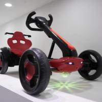 Kart électrique télécommandé à quatre roues pour enfants, alimenté par batterie, 6V/12V, vitesse maximale 8 km/h, certifié CE pour le karting - Offre Spéciale