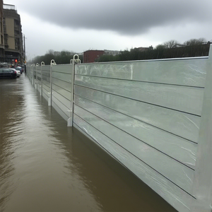 Ventes directes d'usine de barrières de contrôle des inondations domestiques en alliage d'aluminium - Product Image 2