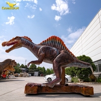 Dinosaures animatroniques réalistes de grande taille, télécommandés, imperméables, à vendre