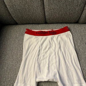 Calzoncillos bóxer de algodón suave y cómodo CELINNE para hombre, ropa interior masculina sin costuras, transpirable y elástica. - Product Image 3