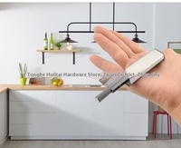 Loquet magnétique étanche à ouverture par pression pour meuble de salle de bain, armoire de cuisine et placard