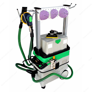 เครื่องดูดฝุ่นแบบเคลื่อนที่สำหรับงานไม้ กำลังไฟ 350-1200 วัตต์ ความจุถัง 38 ลิตร อัตราการดูดฝุ่น 3900 ลิตร/นาที สายเคเบิลยาว 5 เมตร - Product Image 4