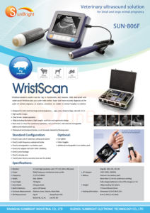 Machine vétérinaire médicale d'ultrason d'équipement d'ultrason de poignet de petite taille - Product Image 6