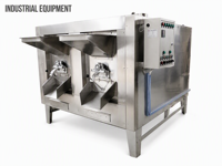 Machine à torréfier les cacahuètes automatique, nouvelle marque KMEC, vente chaude pour l'industrie alimentaire