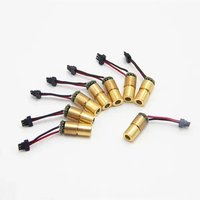 Module laser à points réglable à faible coût, lumière rouge 650 nm 5 mW, pour le positionnement