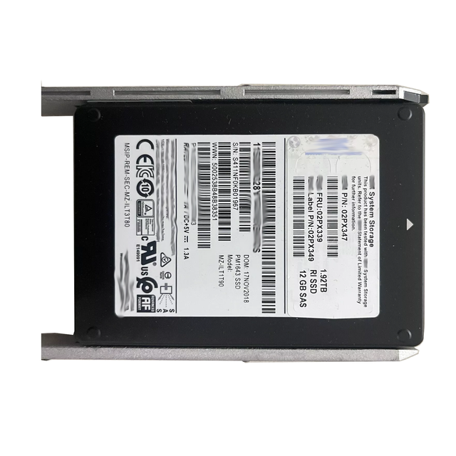 J1MCG 1.92TB SAS-12Gbps Mixed Use 2.5-Inch Hot Plug SSD