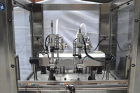 KEFAI Machine de remplissage mobile à suivi automatique pour boissons chimiques Shampooing Liquide/Pâte Moteur Haute Productivité Inoxydable