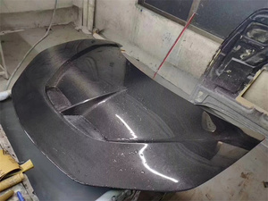 Carbon Fiber Fiberglass SP STYLE Front <strong>Engine</strong> Bonnet Hood for Ferrari F458 - Product Image 3