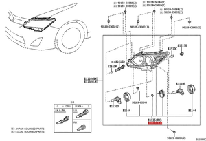 עבור טויוטה קמור <span class=keywords><strong>12</strong></span> 13 14 מכונית פנסים פנסים הלוגן 81170-06a00 81130-06a00 81130-06a00 81130-06a00 81130-06a00 - Product Image 5