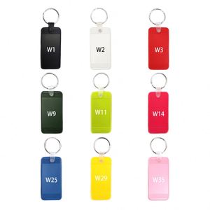 On Sale Bulk Cheap Fashion Customized Logo <b>Square</b> Plastic Keychain Connector Uv Printing Keychain <b>Key</b> Tag for Gift - Product Image 6