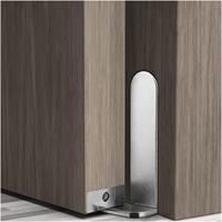 Charnières de porte cachées, robustes, capacité de 70 kg, invisibles, axe 3D réglable, axe terrestre pour porte en bois