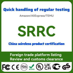 Services de marquage CE pour vous aider à marquer CE votre produit certificat SRRC