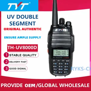 Best-selling TYT TH-UV8000D Dual Band 10W Portable RADIO 3600mAh High Battery Capacity CE FCC Approved