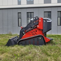 Mini-chargeuse sur chenilles de 470 kg fabriquée en Chine avec moteur diesel Kohler pour travaux de construction